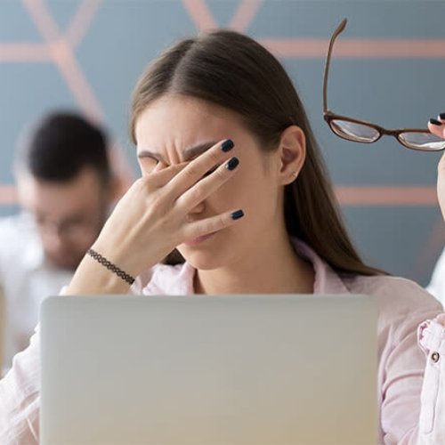 Do blue light glasses help with dry eye? Baxter Blue