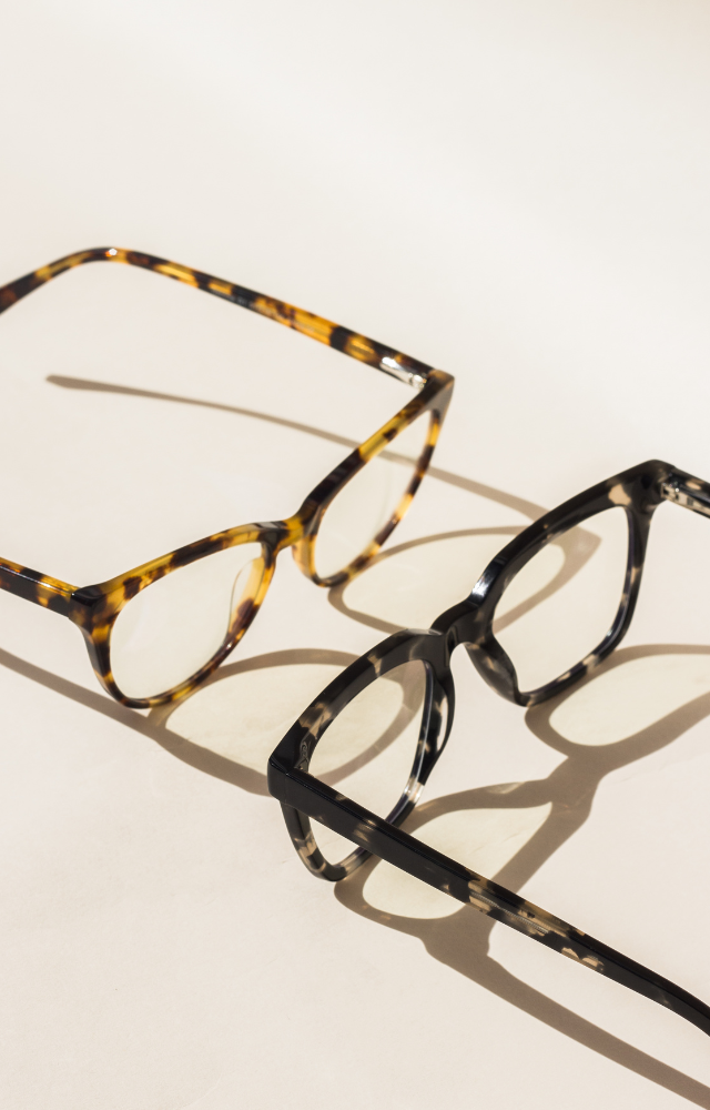Funky top reading glasses