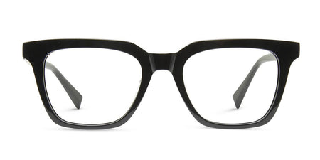 Billie Gloss Black - Biodegradable Blue Light Glasses | Baxter Blue